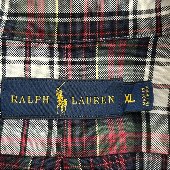 Ralph Lauren Plaid Long Sleeve Button Down Shirt - Picture 5 of 8